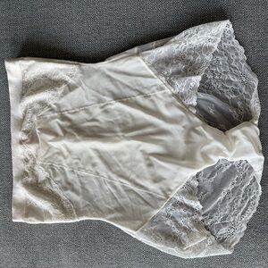 SPANX White Lace Shapewear Briefs